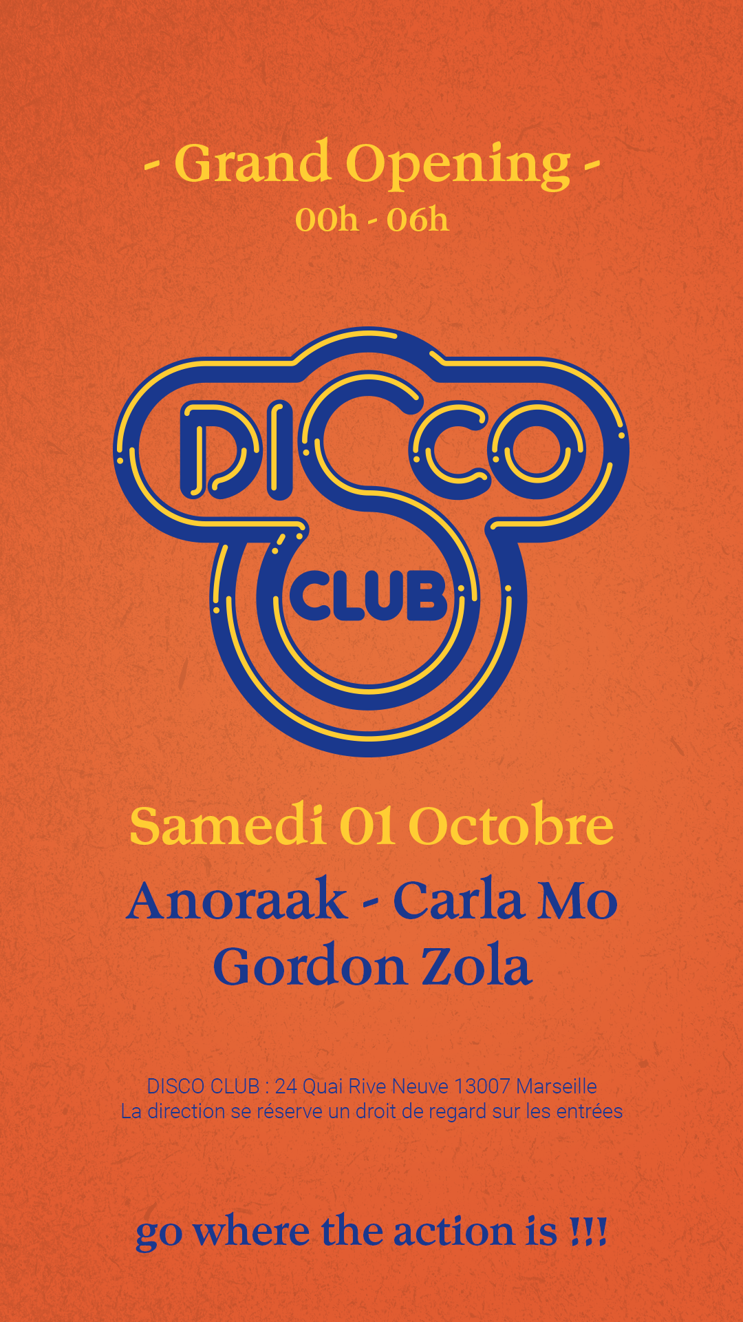 Disco Club grand opening